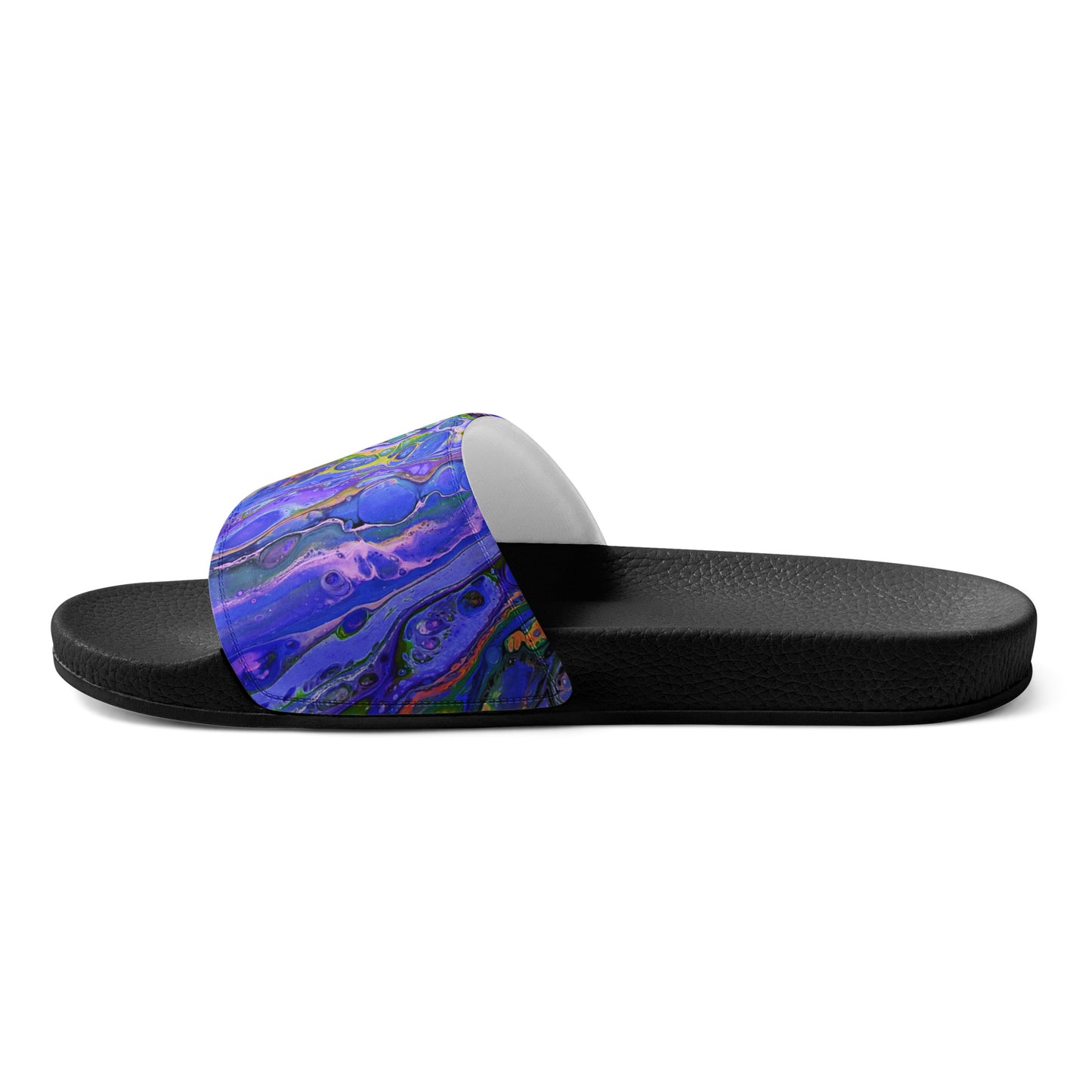 Women's Slides - Fluid Art Design - FA-011B-2