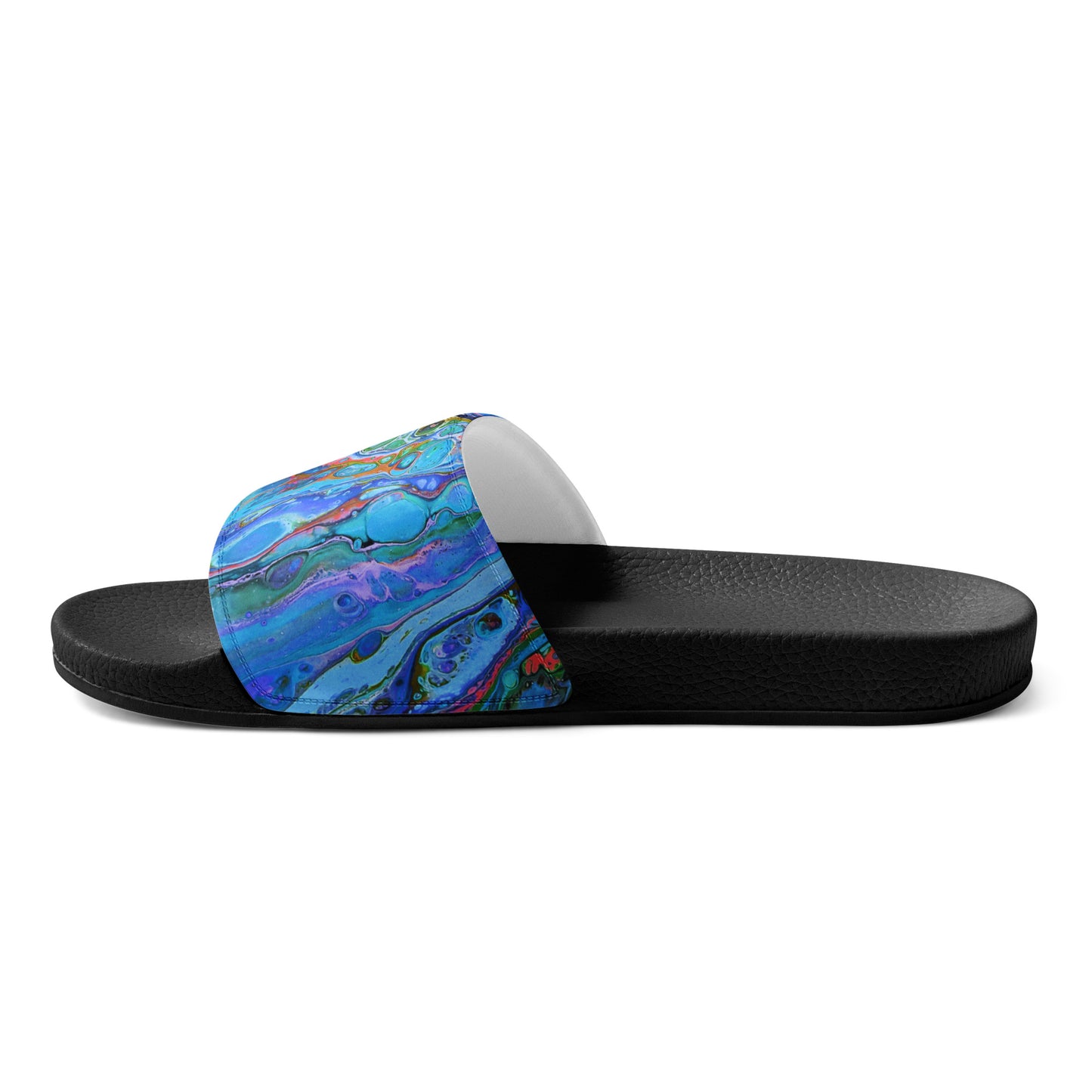 Women's Slides - Fluid Art Design - FA-011A-2