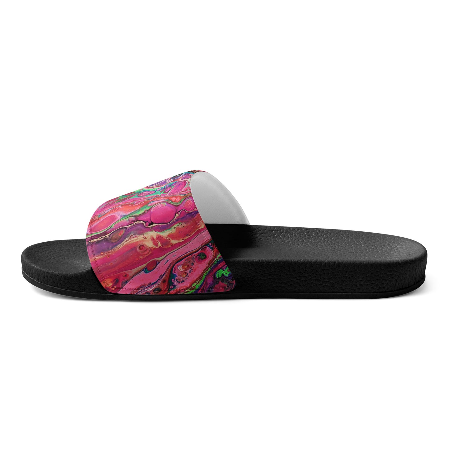 Women's Slides - Fluid Art Design - FA-011-2