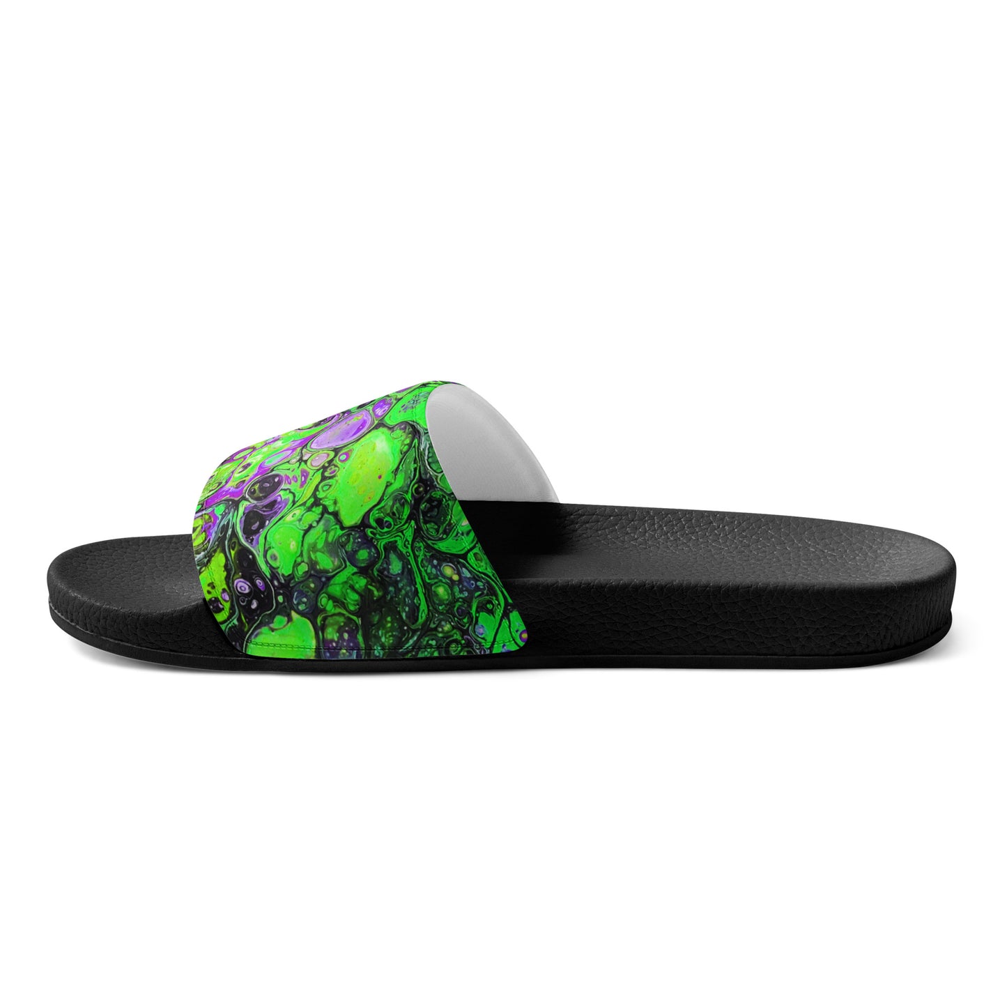 Women's Slides - Fluid Art Design - FA-007B-2