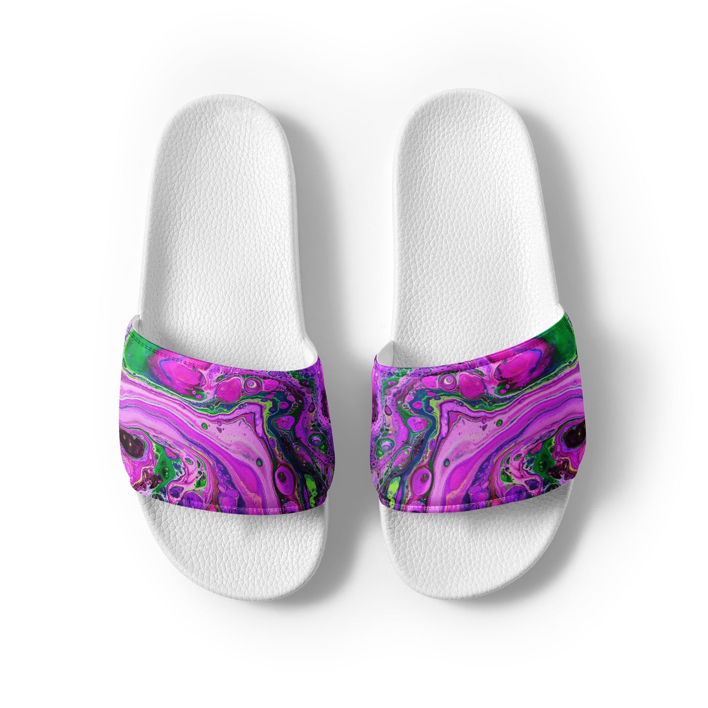 Women's Slides - Fluid Art Design - FA-011D-2