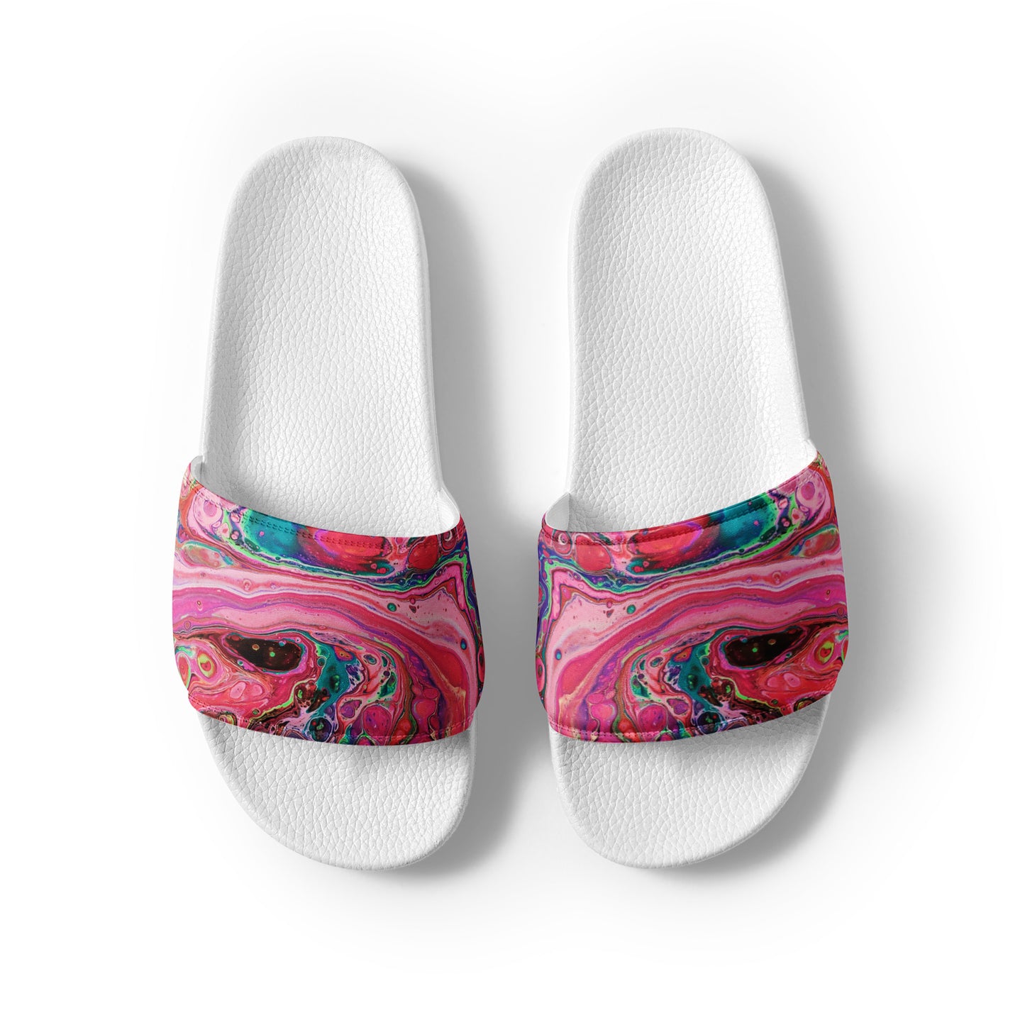 Women's Slides - Fluid Art Design - FA-011-1