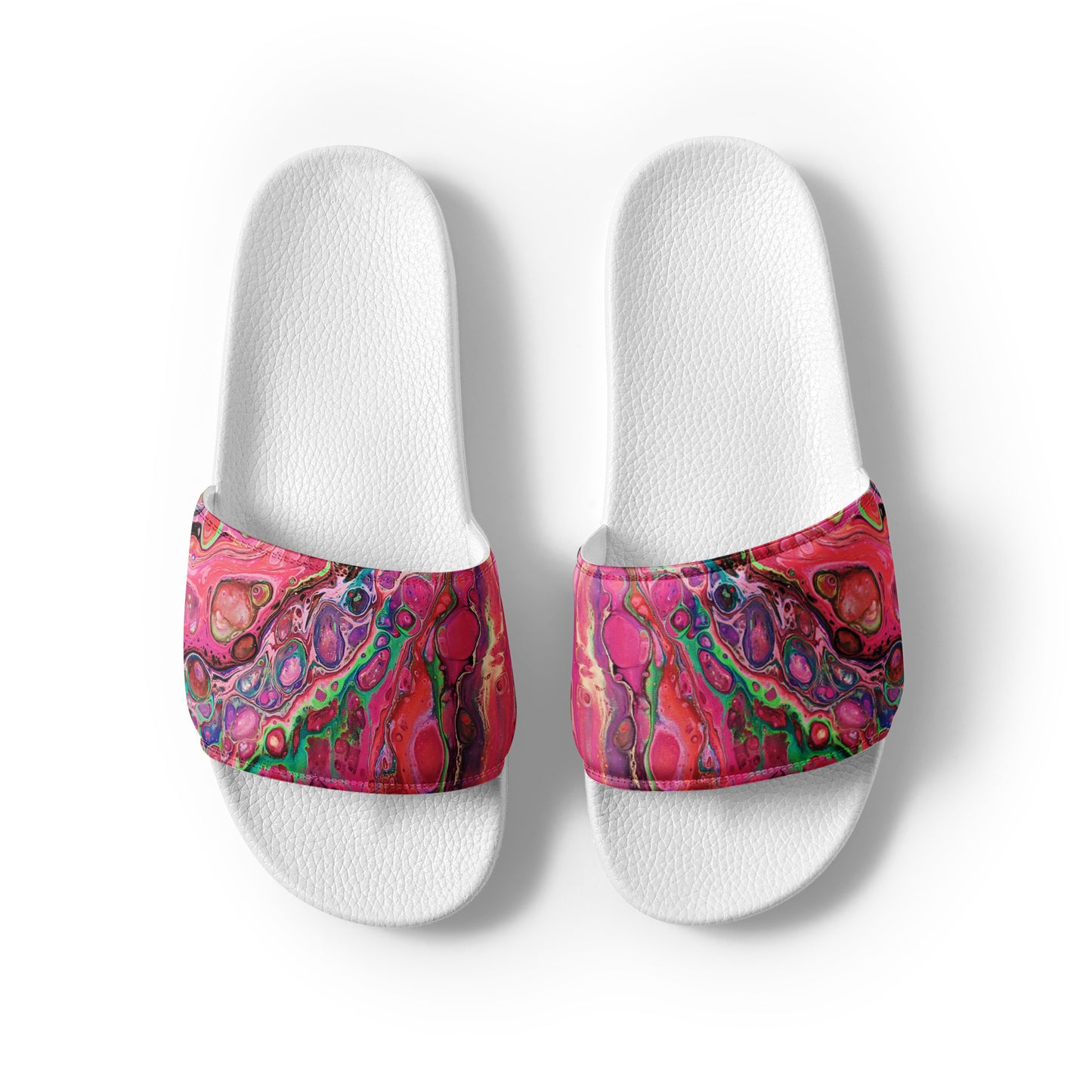 Women's Slides - Fluid Art Design - FA-011-2