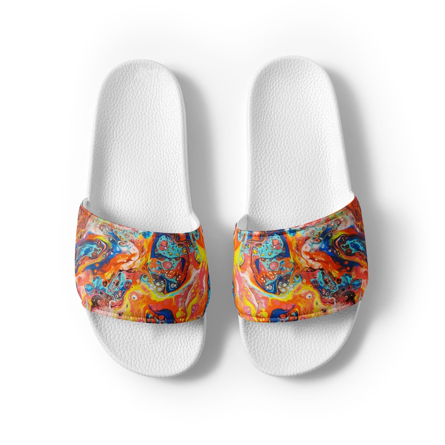 Women's Slides - Fluid Art Design - FA-008-1