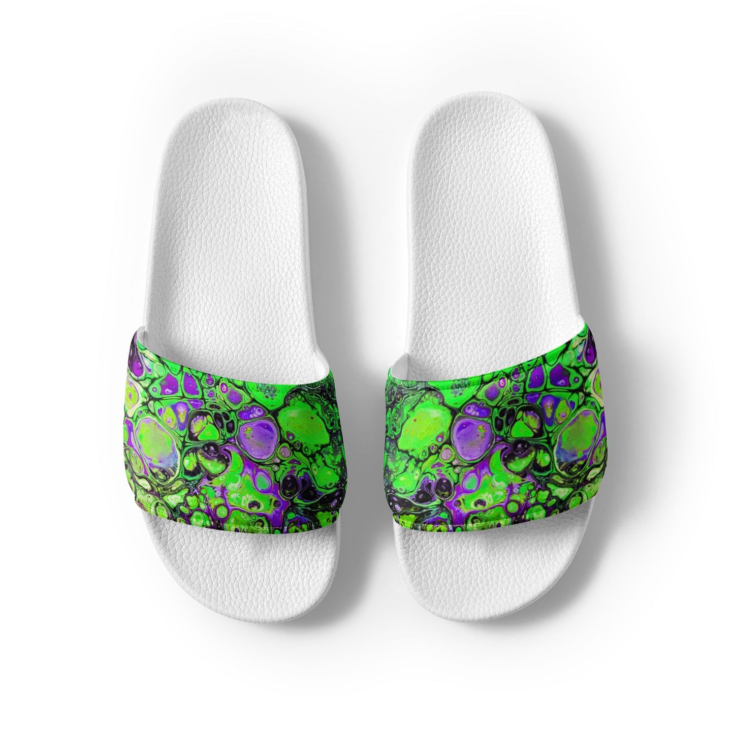 Women's Slides - Fluid Art Design - FA-007B-2