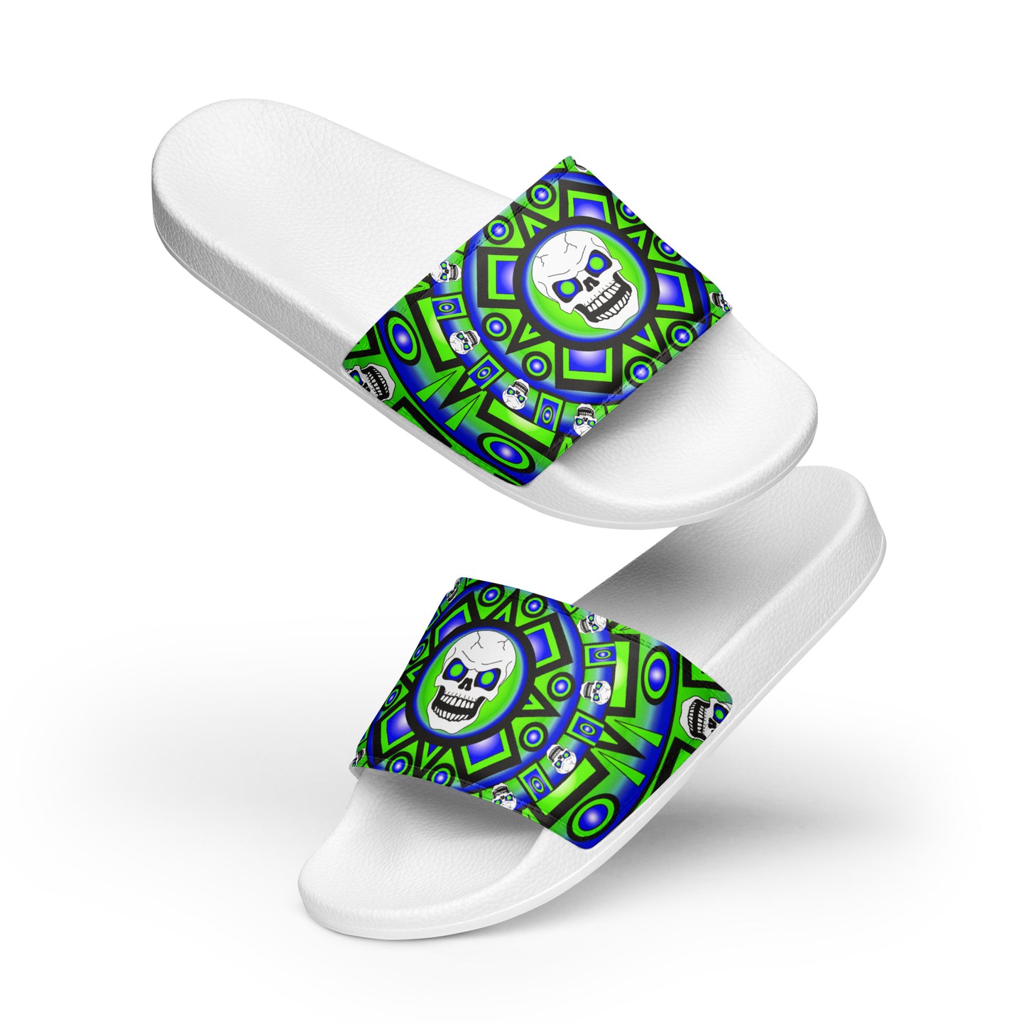 Women's Slides - Skull Design - SW-001D