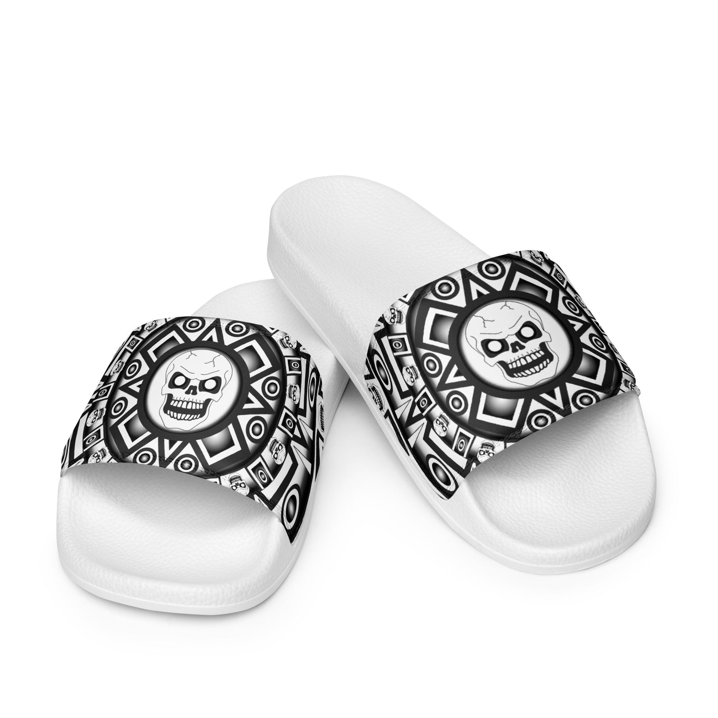 Women's Slides - Skull Design - SW-001J