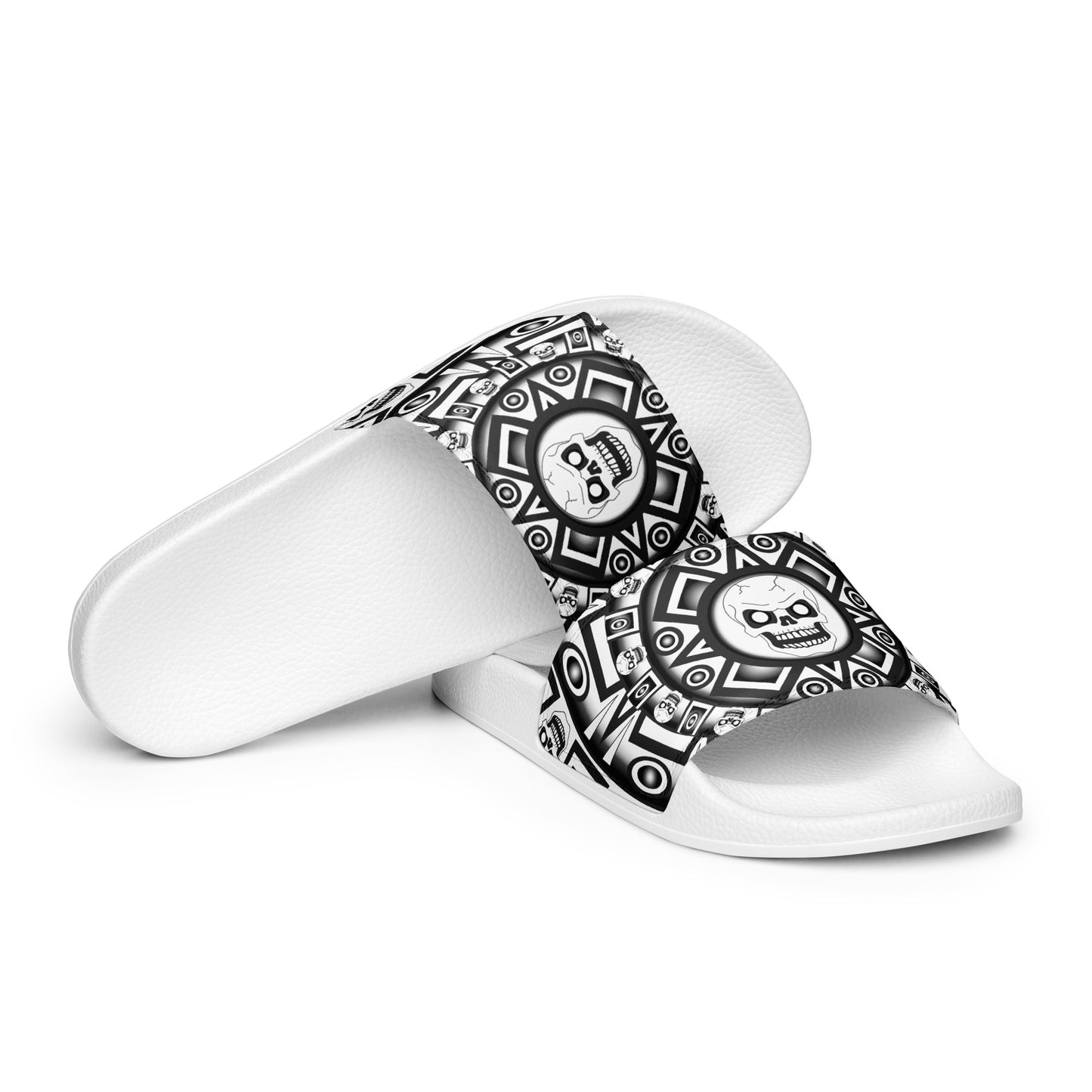 Women's Slides - Skull Design - SW-001J