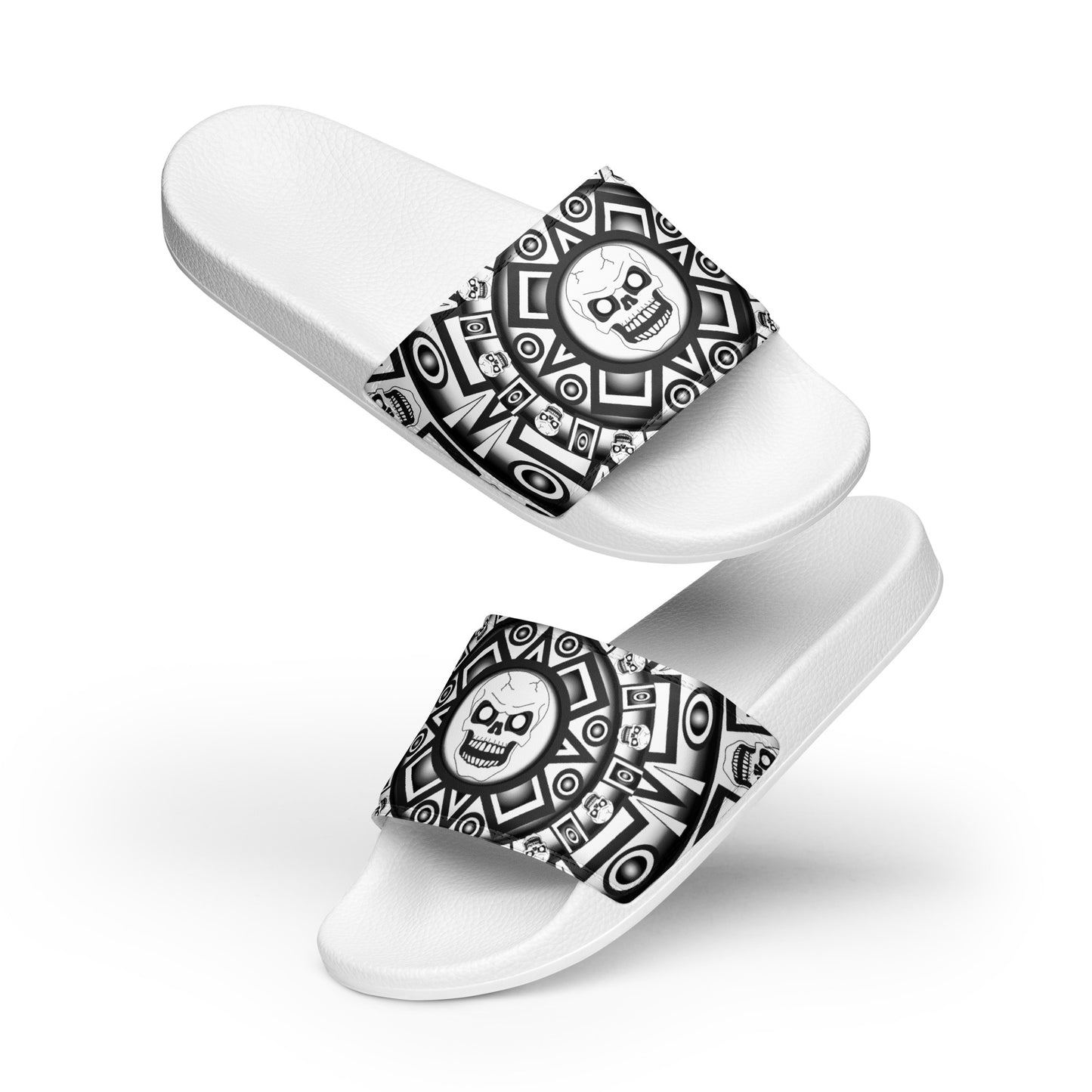 Women's Slides - Skull Design - SW-001J