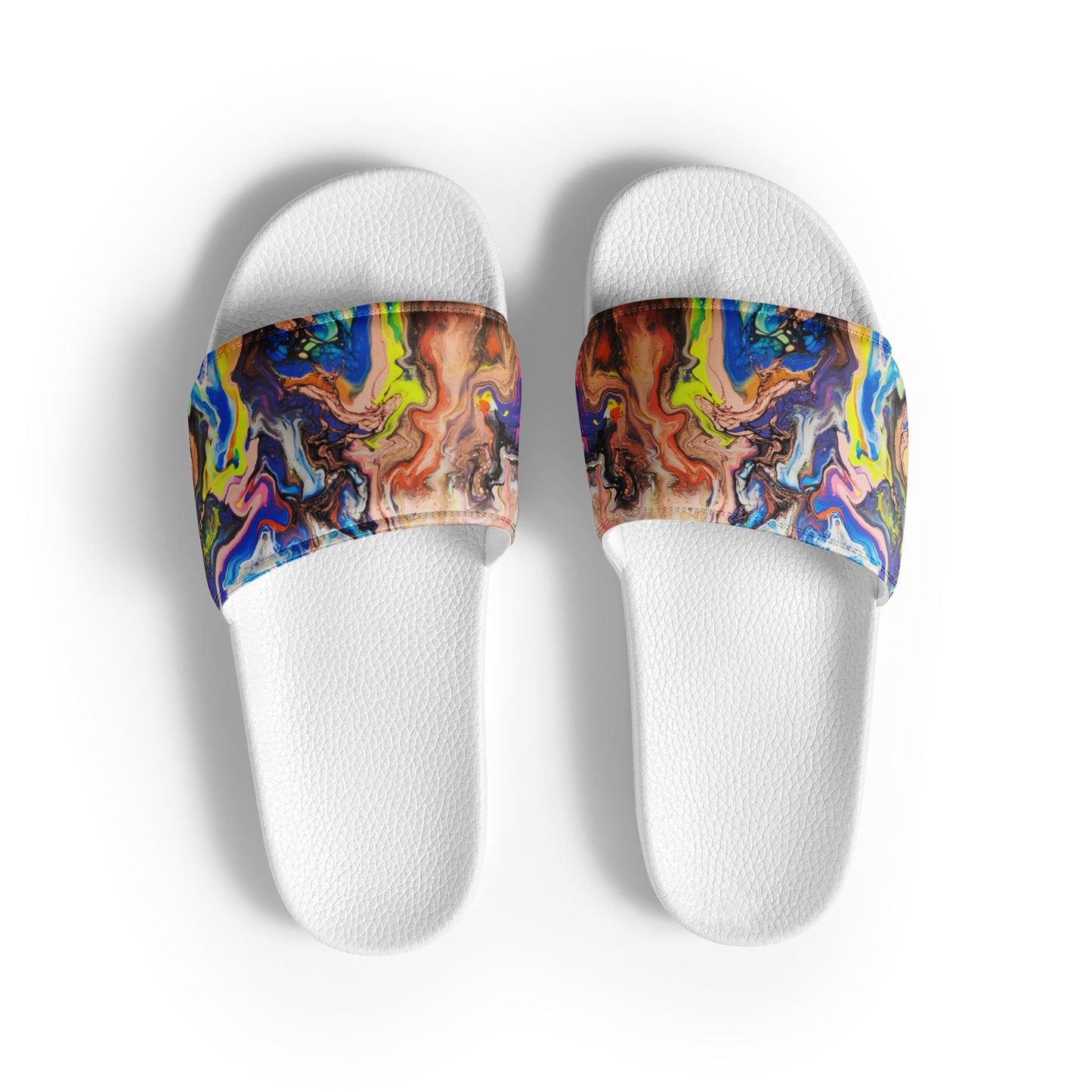 Women's Slides - Fluid Art Design - FA-019B