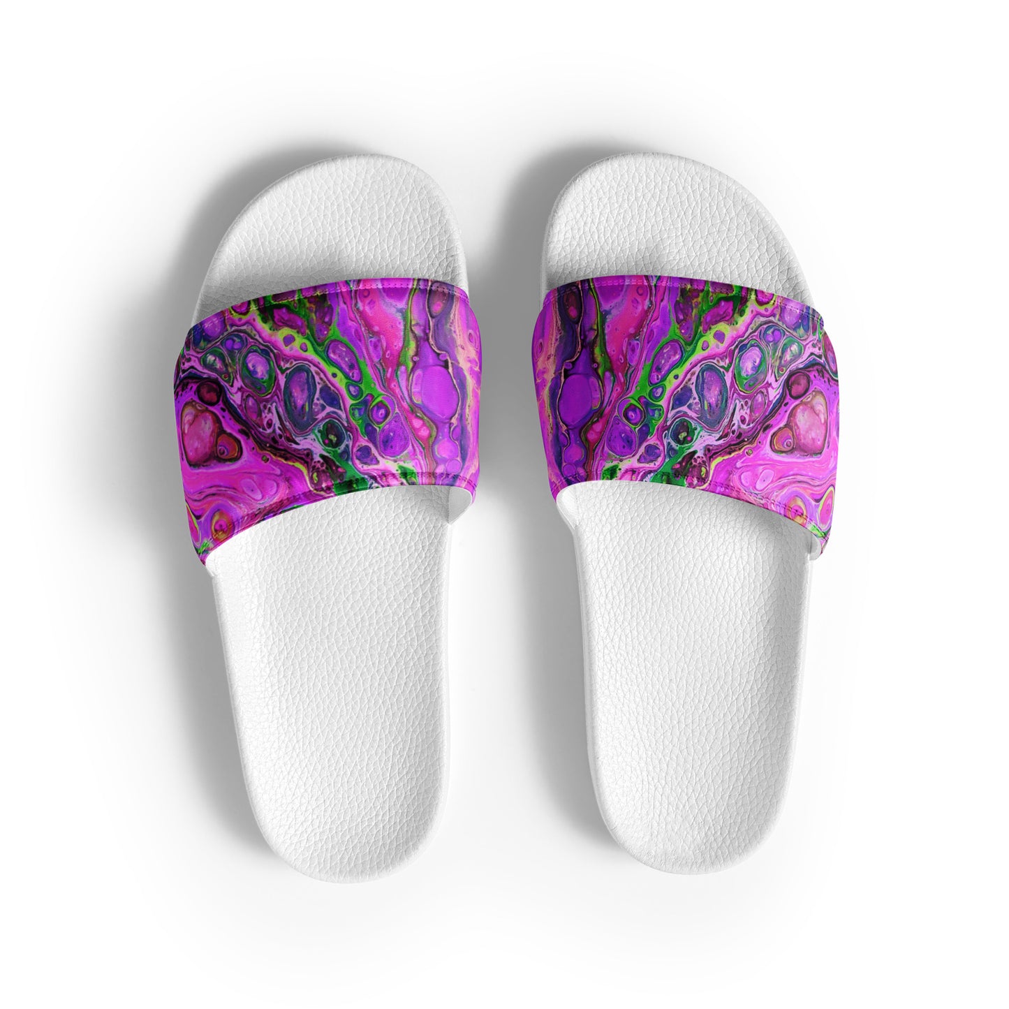 Women's Slides - Fluid Art Design - FA-011D-1