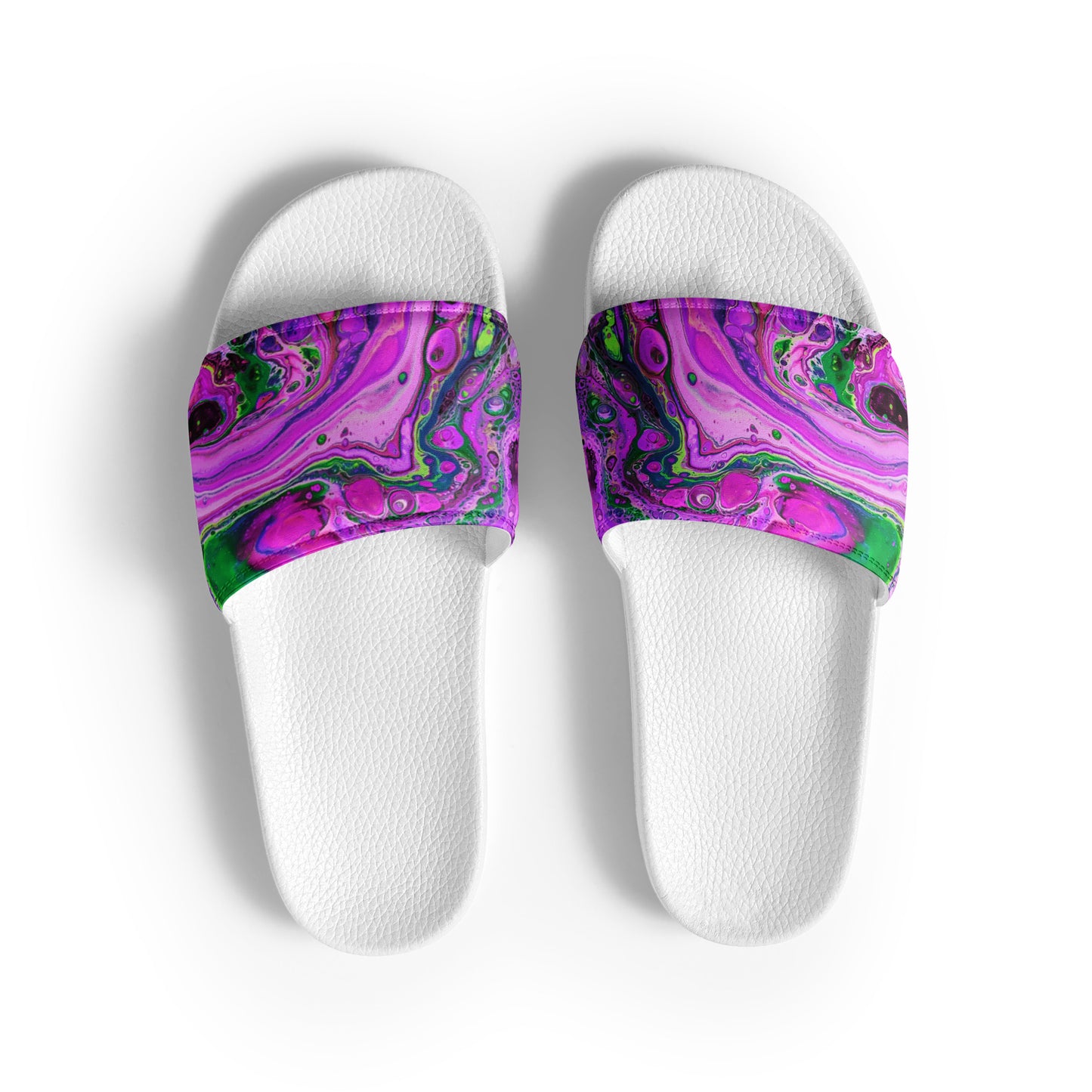 Women's Slides - Fluid Art Design - FA-011D-2