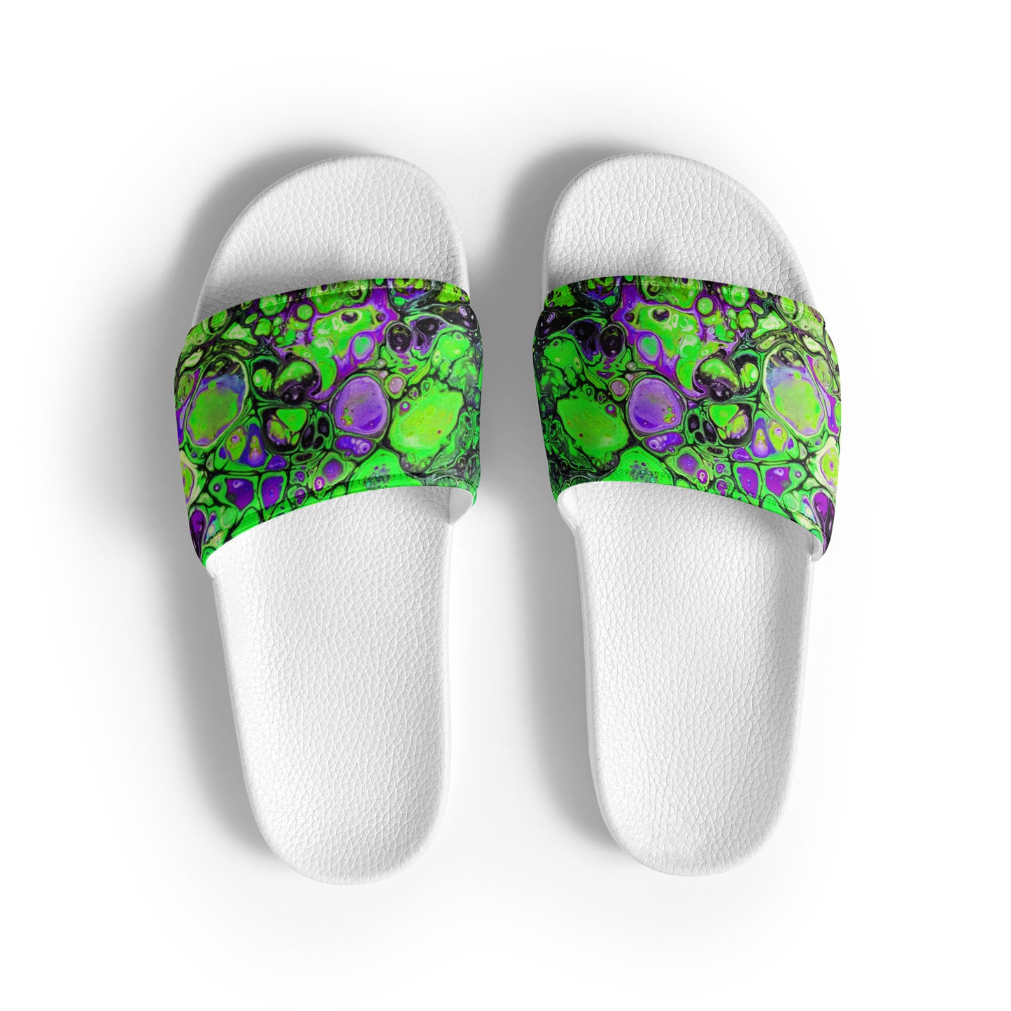 Women's Slides - Fluid Art Design - FA-007B-2