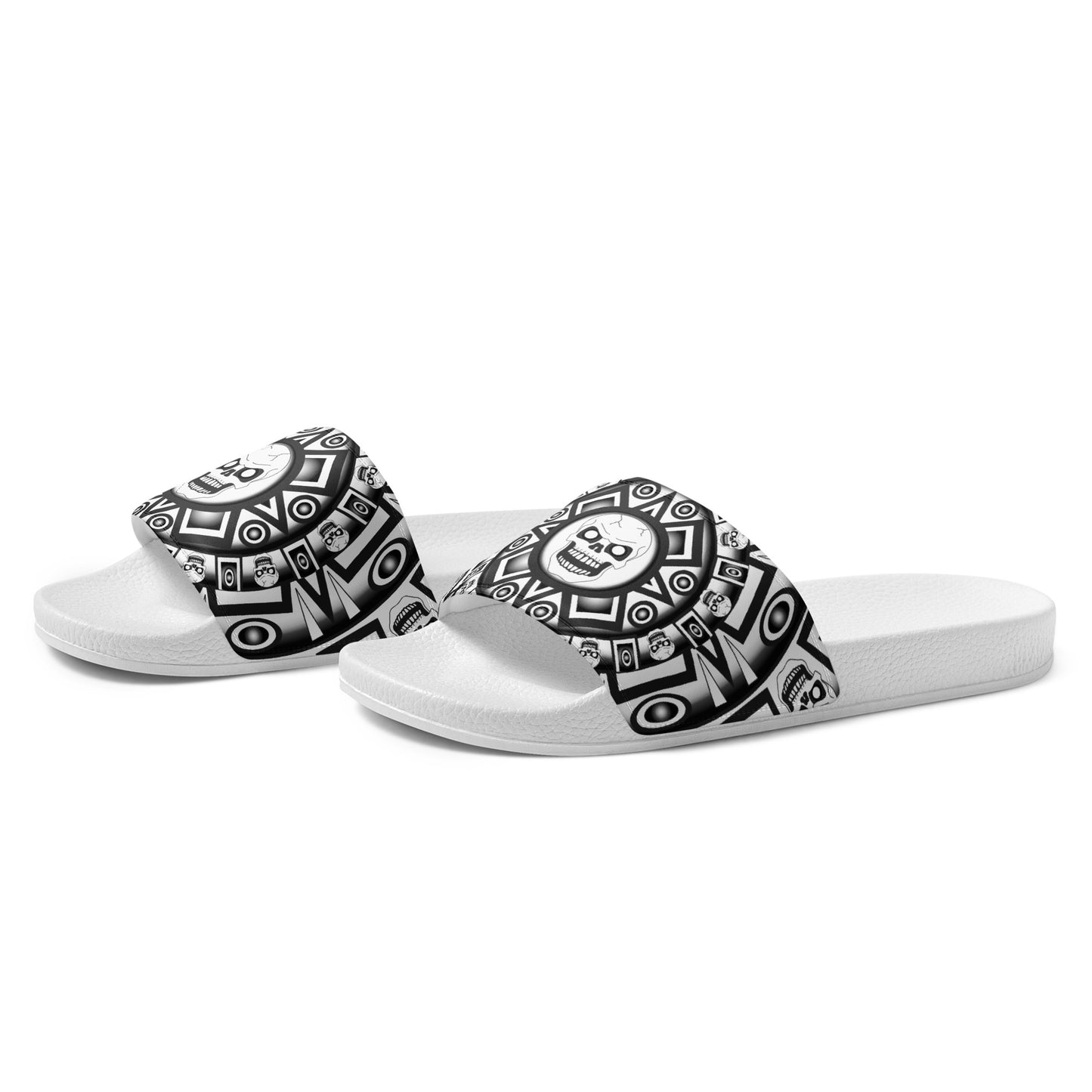 Women's Slides - Skull Design - SW-001J