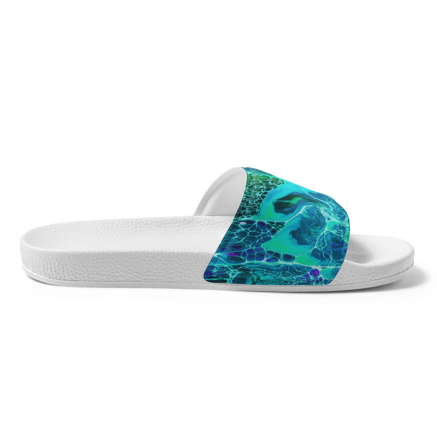 Women's Slides - Fluid Art Design - FA-012B-2