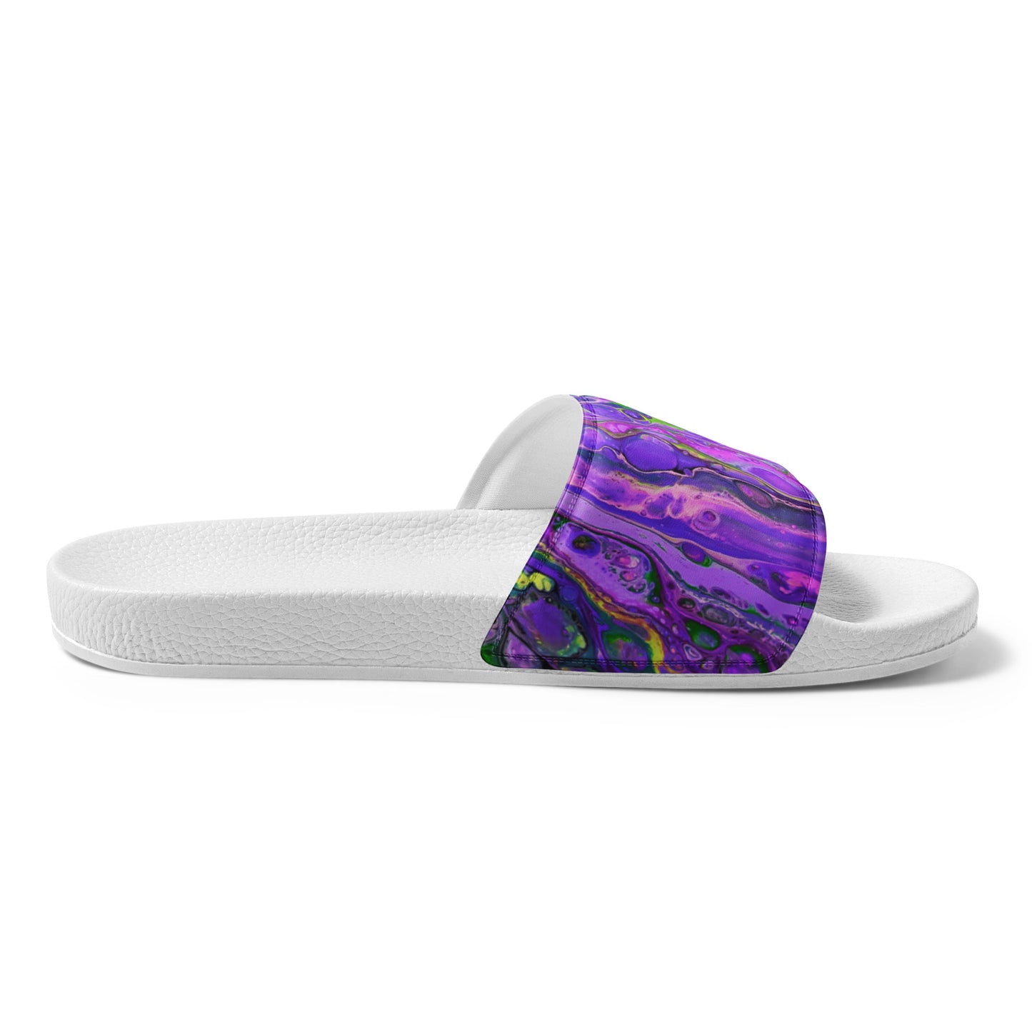 Women's Slides - Fluid Art Design - FA-011C-2