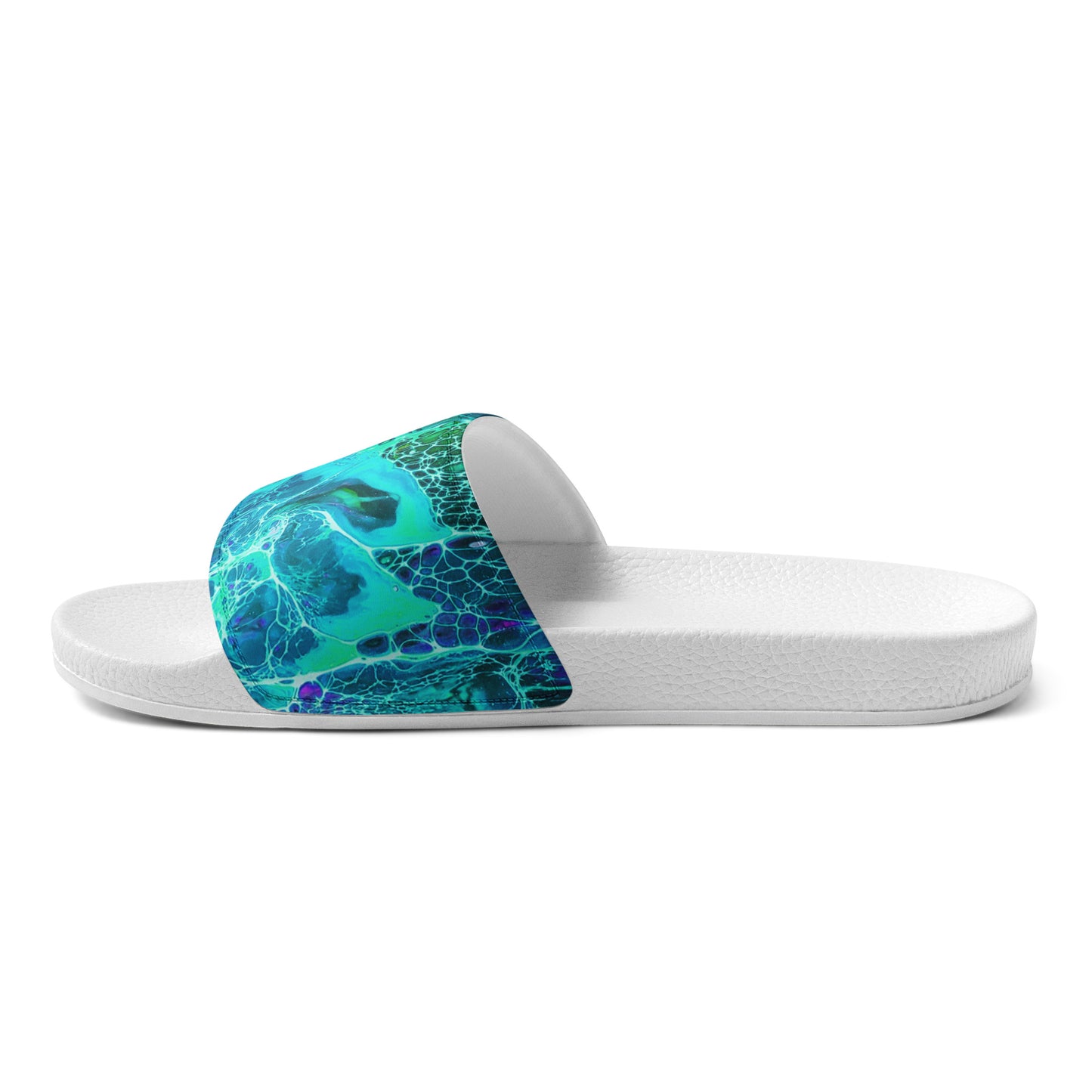 Women's Slides - Fluid Art Design - FA-012B-2