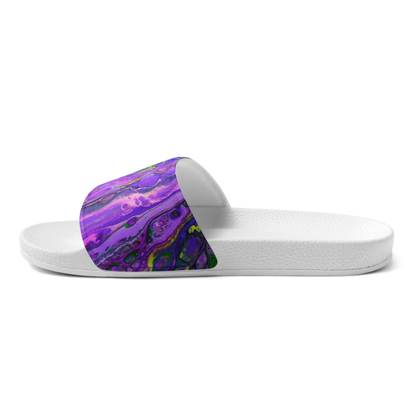 Women's Slides - Fluid Art Design - FA-011C-2