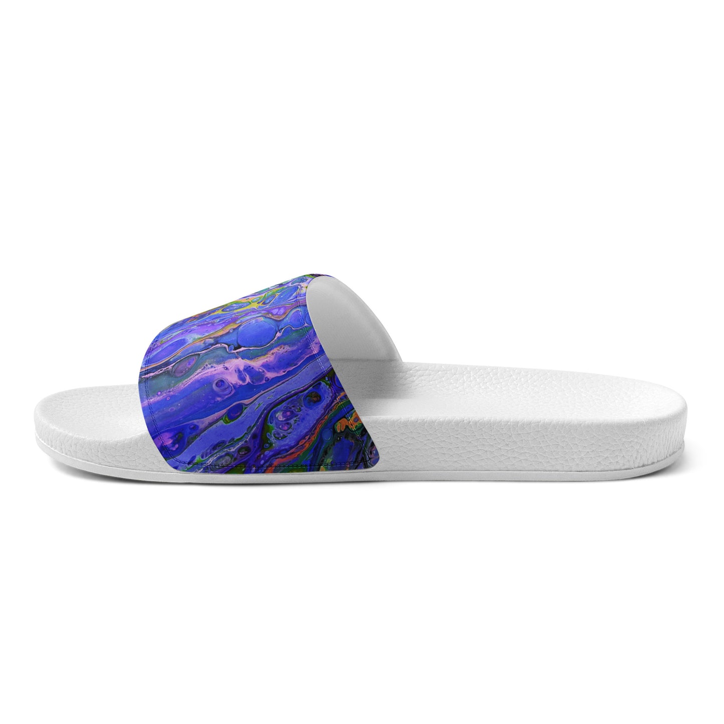 Women's Slides - Fluid Art Design - FA-011B-2