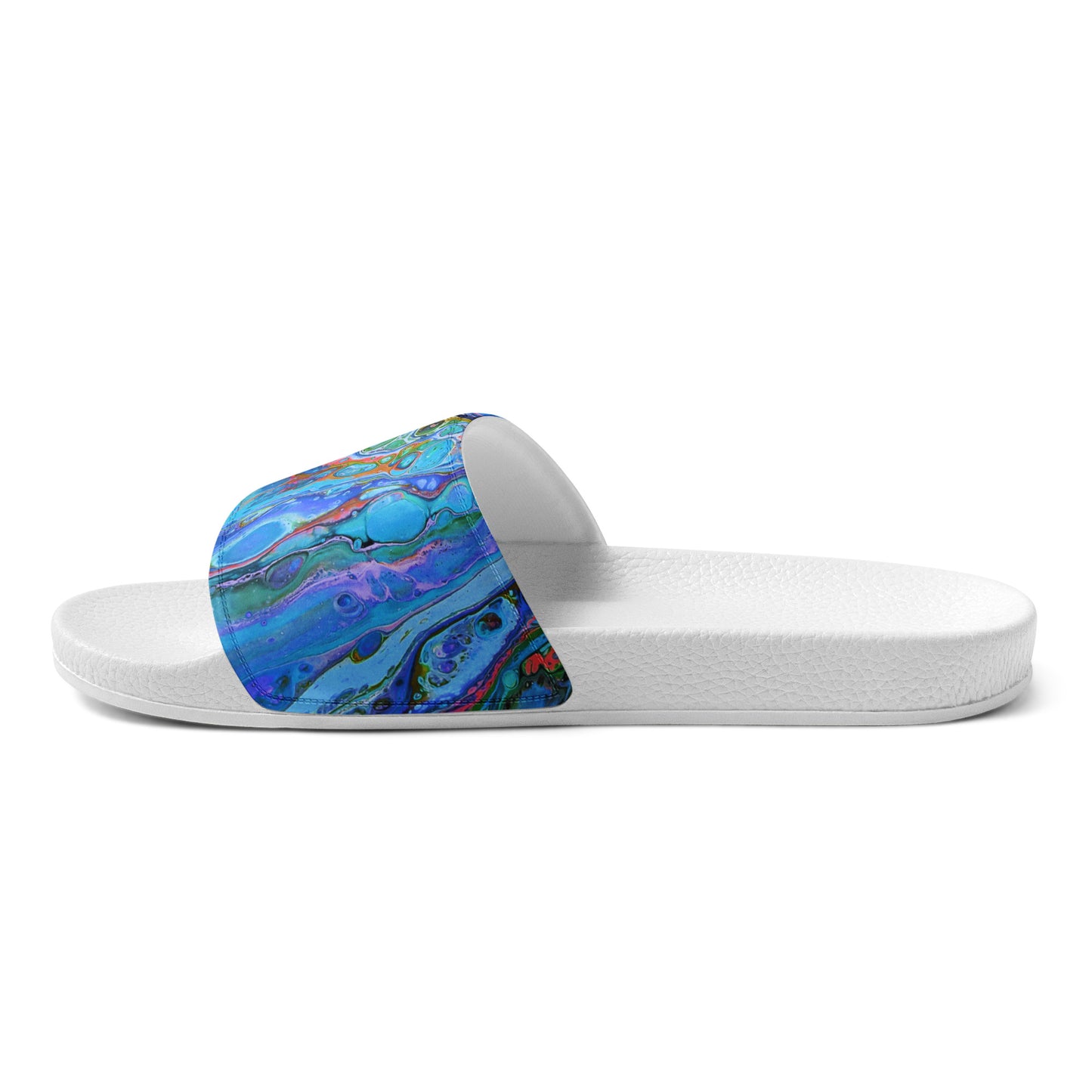 Women's Slides - Fluid Art Design - FA-011A-2