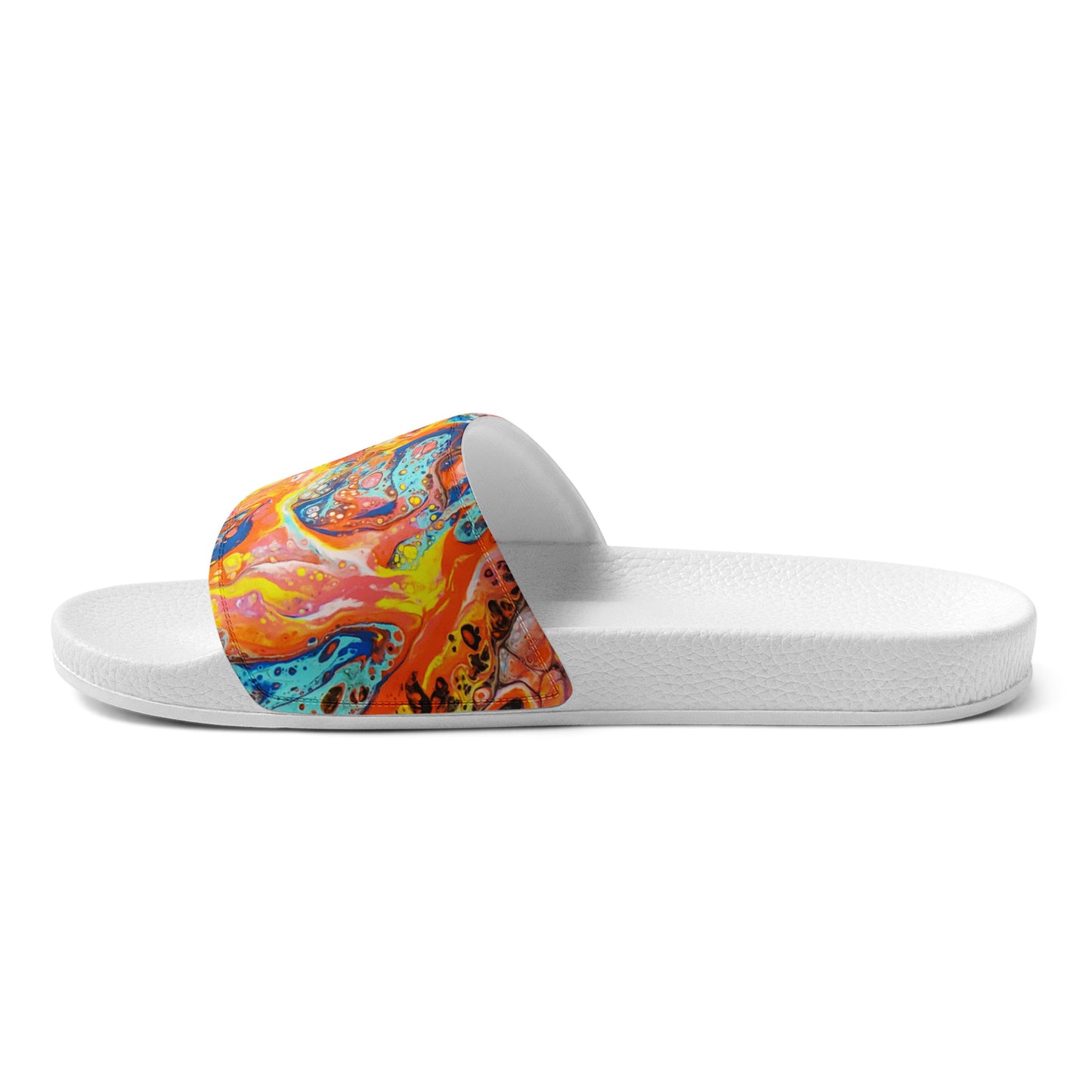 Women's Slides - Fluid Art Design - FA-008-1